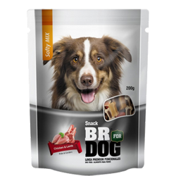 BR SNACK FOR DOG SOFTY MIX POLL Y CORDE  200GR