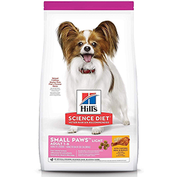 HILLS SCIENCE DIET ADULT SMALL PAWS LIGHT 4.5 LB